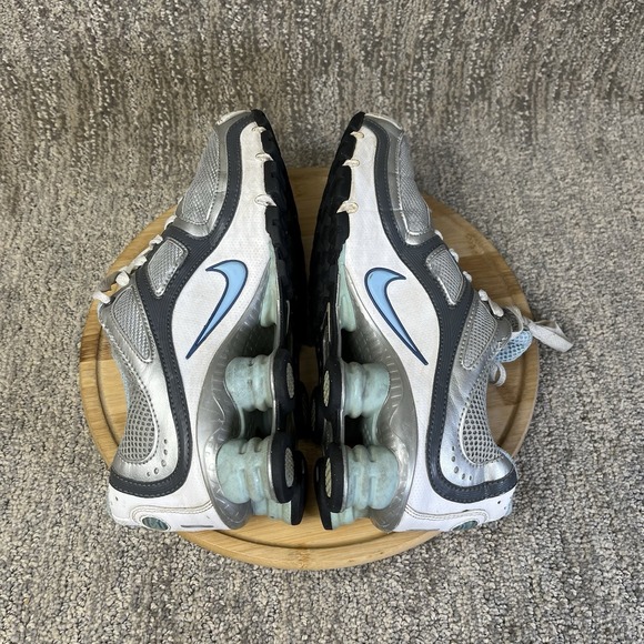 Nike Shox Running Sneakers Women's Size 7 Athletic Shoes 366423-002 Reflective - Picture 8 of 9